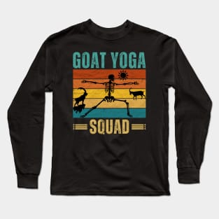 Goat Yoga Squad Long Sleeve T-Shirt